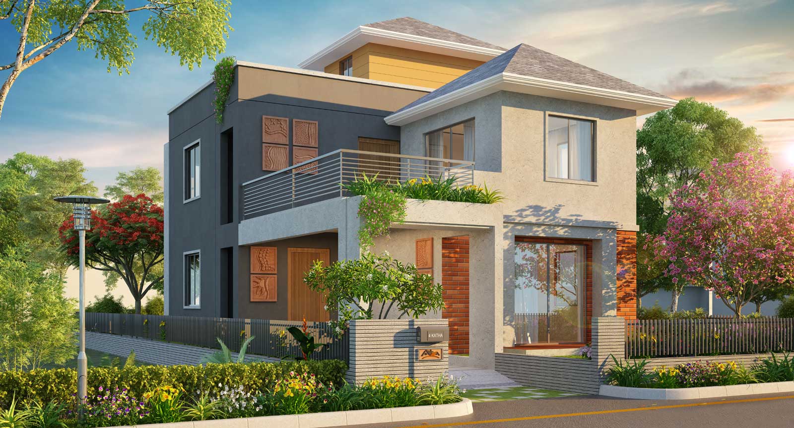 Shrachi Newtown Villas