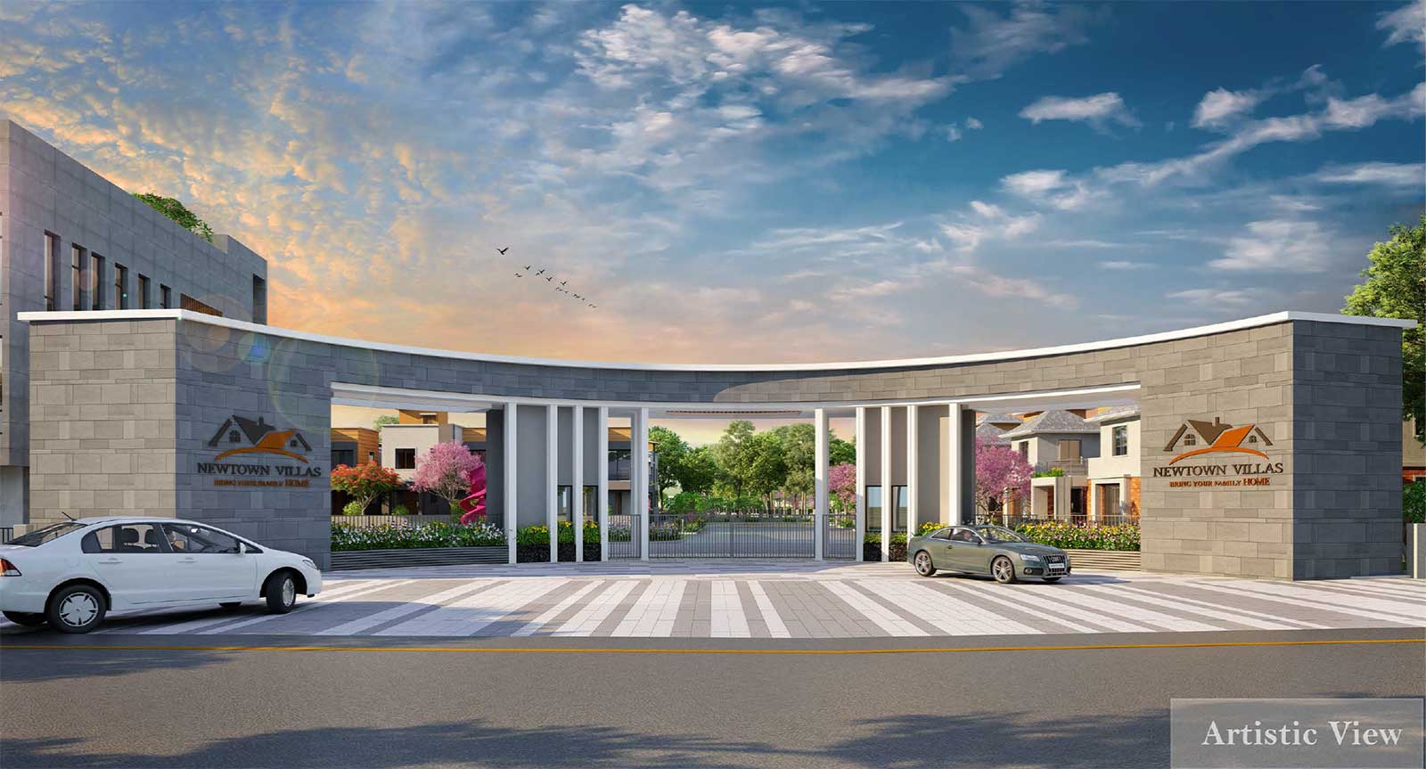 Shrachi Newtown Villas